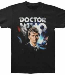 David Tennant camiseta de manga corta - Doctor Who