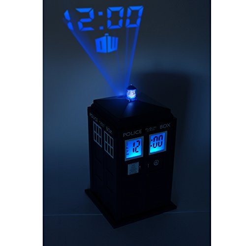 Zeon - Despertador proyector, diseño de Tardis de Doctor Who - Imagen 3