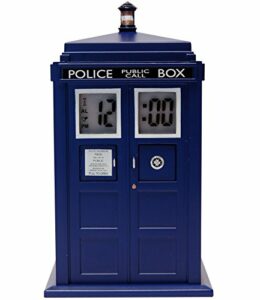 Zeon - projector alarm clock, design of the Tardis from Doctor Who