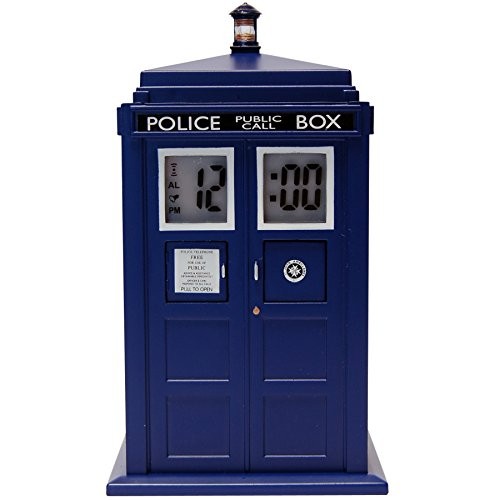 Zeon - Despertador proyector, diseño de Tardis de Doctor Who - Imagen 2
