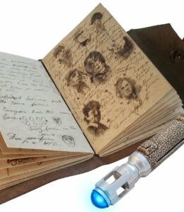 Diario de bitácora y destornillador sónico - Doctor Who