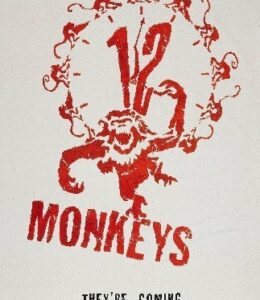 12 Monos Impresión de la película de 40 x 30 cm posters