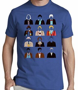 Camiseta Doctor Who 12 doctores