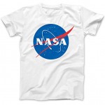 Camiseta Del Logotipo De La NASA 100% Algodon - Imagen 3