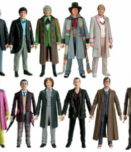 Figuras Doctor Who - Colección 11 figuras de Doctores