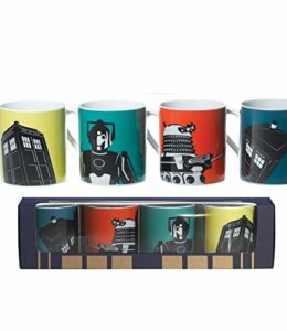 Tazas Doctor Who® Set de regalo (4 unidades)