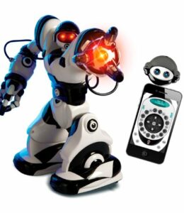 WowWee - Robot teledirigido Robosapien X, color blanco y negro