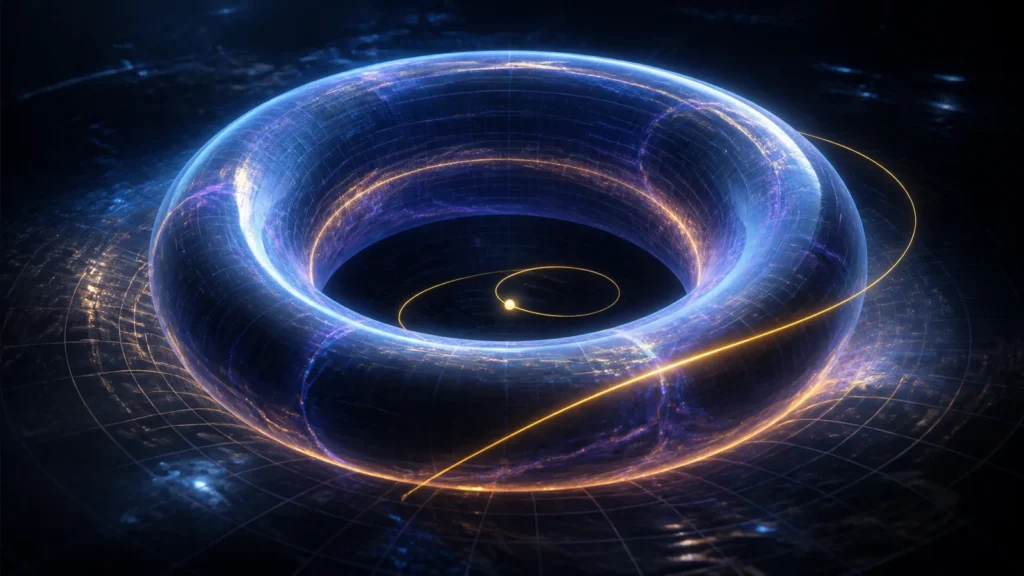 Máquina del tiempo de Ori y núcleo toroidal